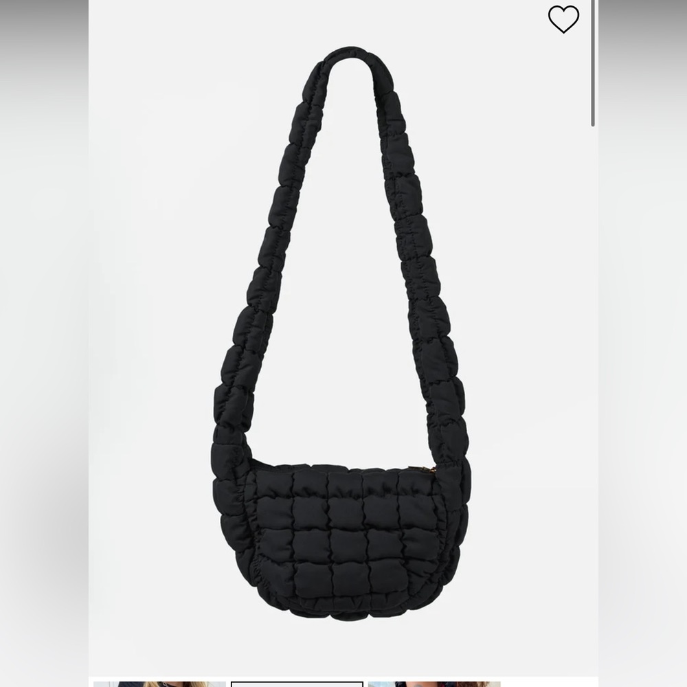 Princess Polly “brolga quilted crossbody bag”